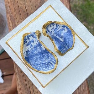 Printed oyster canvas